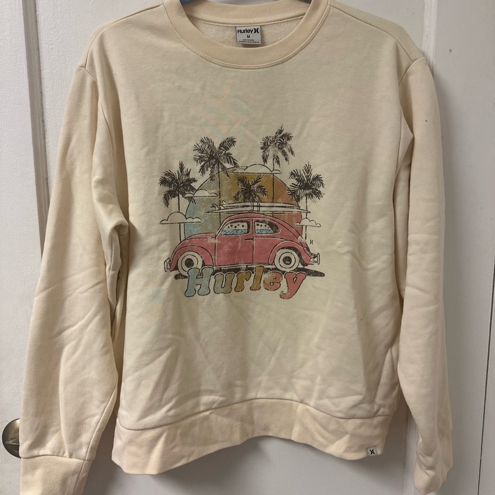 Cream Graphic Women’s Sweatshirt